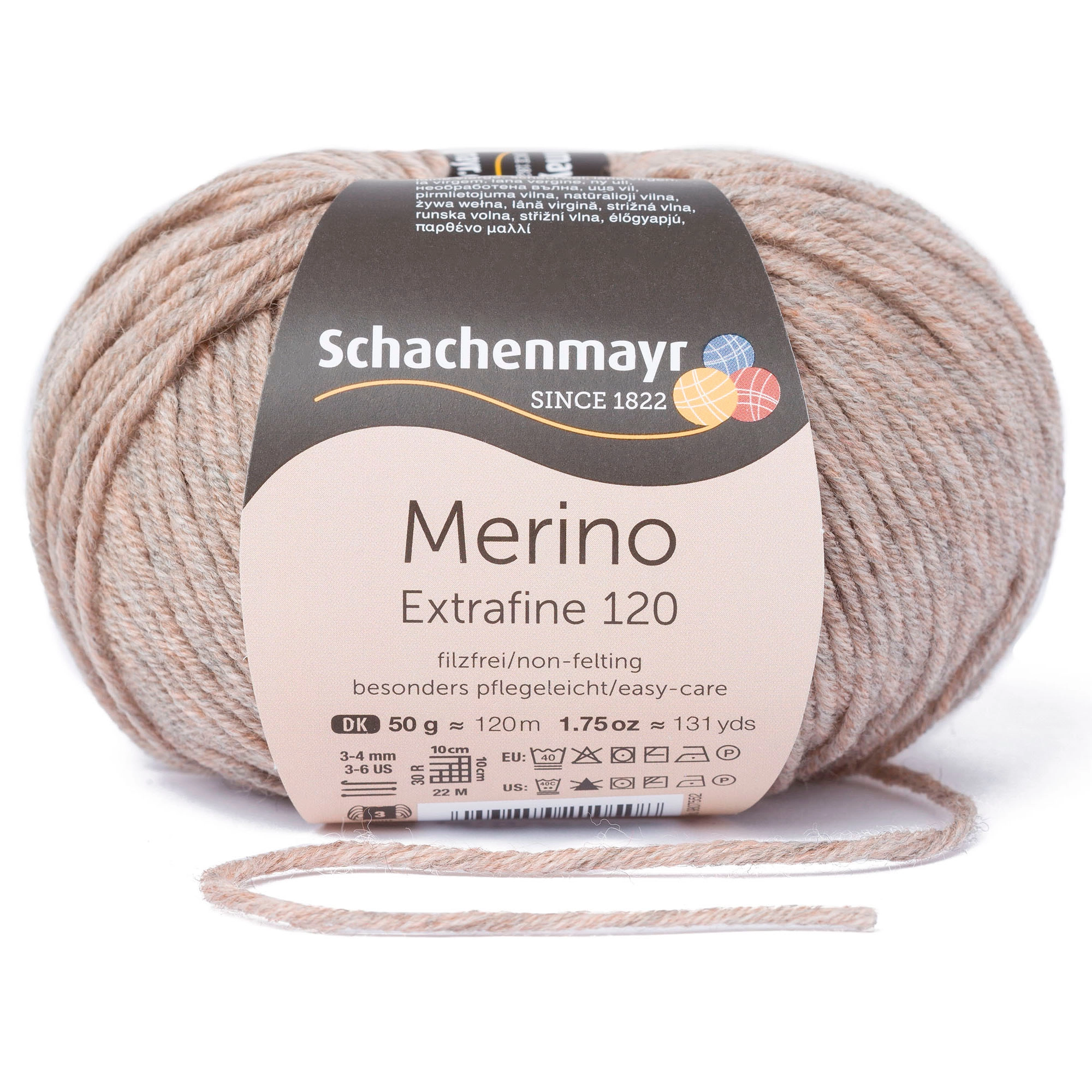 Merino Extrafine 120 homok melírozott 00104