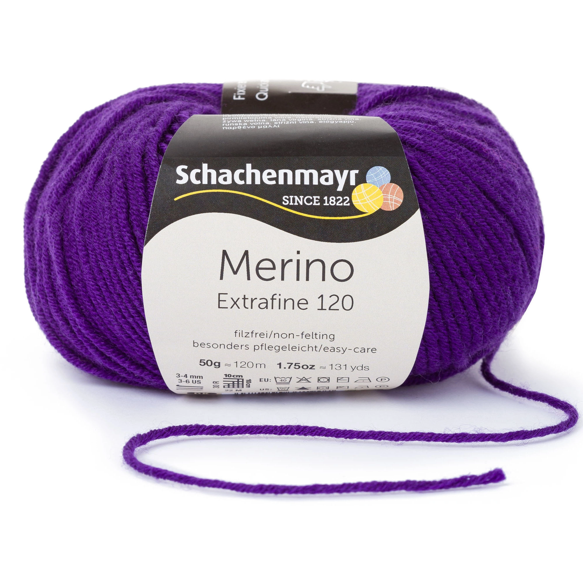 Merino Extrafine 120 klematisz lila 00148
