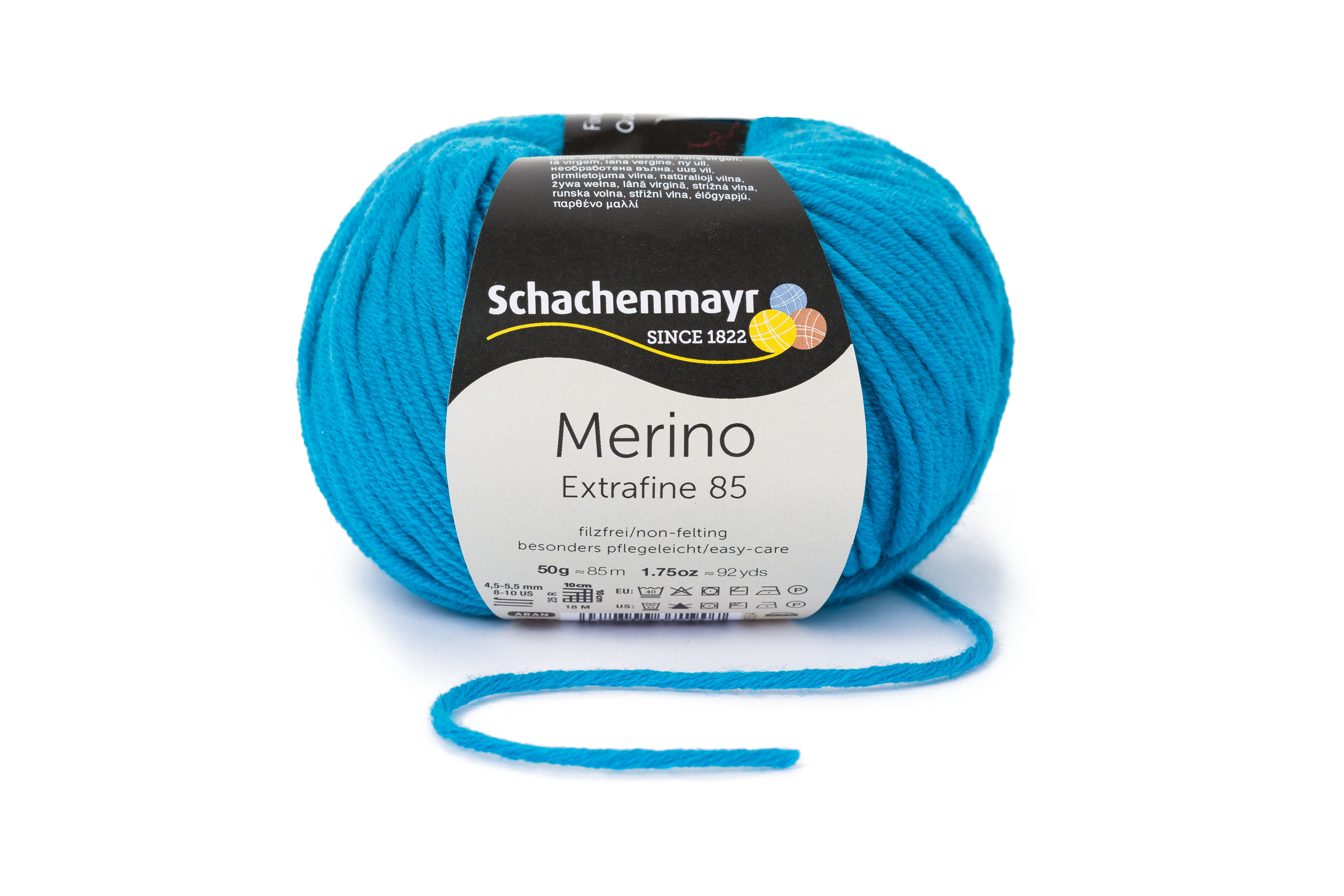 Merino Extrafine 85  capri kék 00268