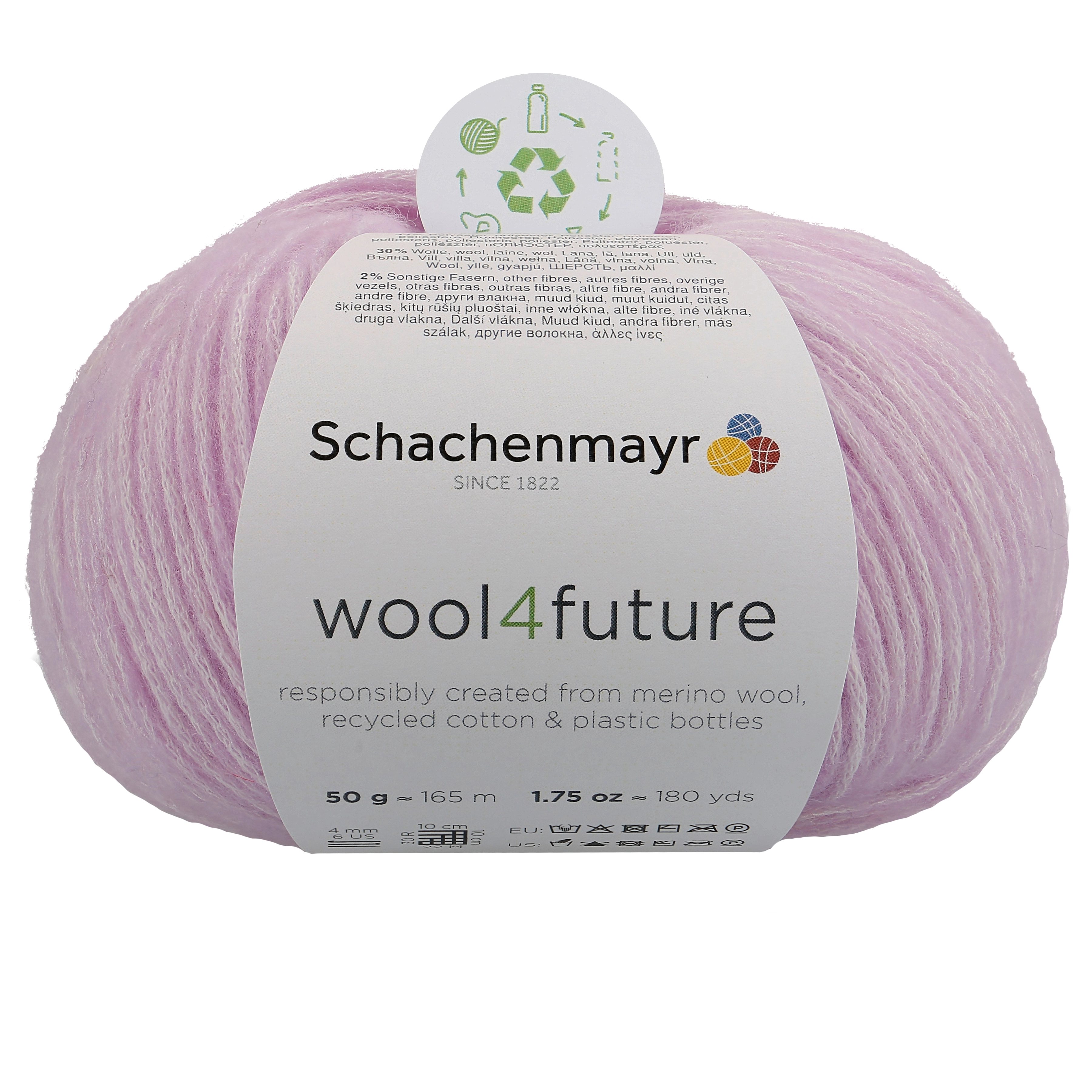 wool4future frozen lavander, levendula lila 00040