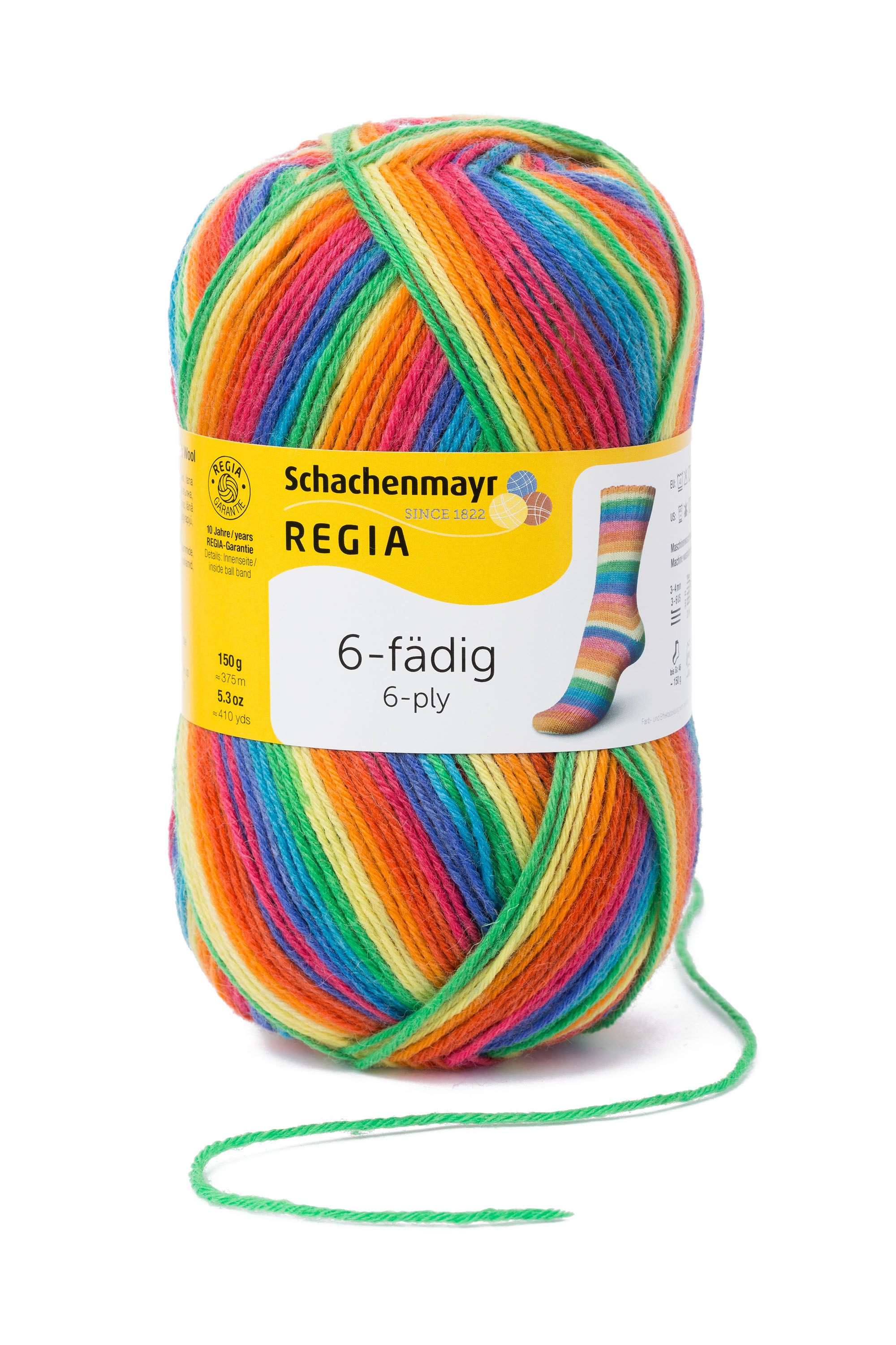 Regia 6- szálas Color Szivárvány 150 g 06367